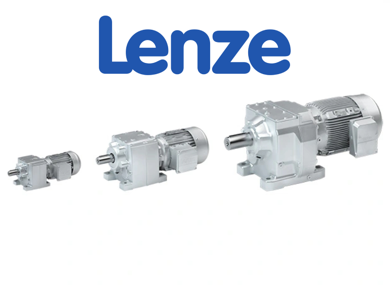 Lenze g500-H + MF Helisel Redüktörlü Motorlar
